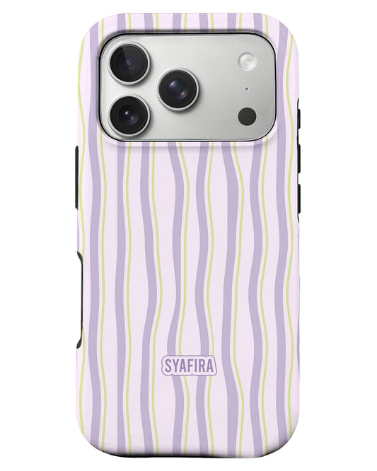 iPhone Rearguard Defender - Purple Lines