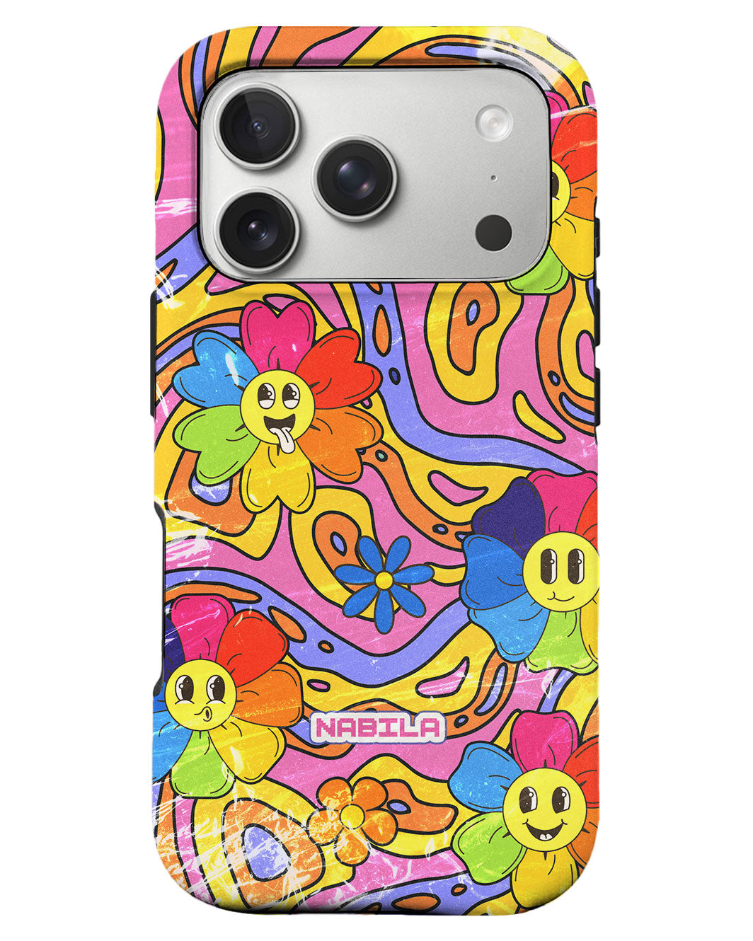 iPhone Rearguard Defender - Rainbow Groove