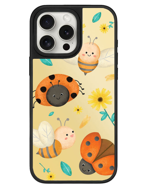 iPhone Mirror Grip - เลดี้บั๊กและผึ้ง