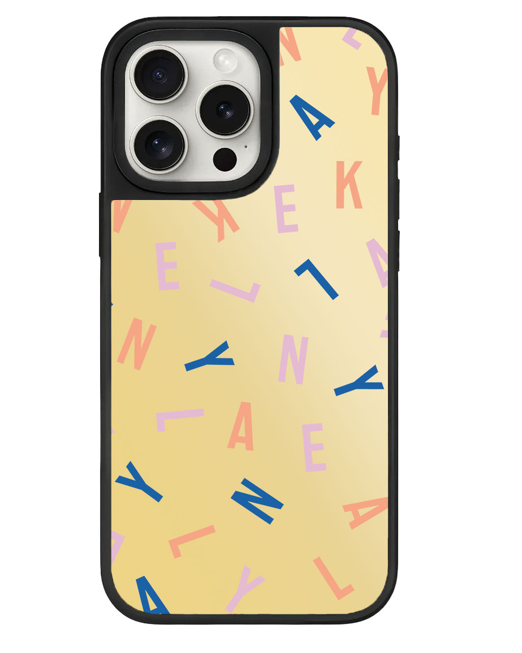 iPhone Mirror Grip - CUSTOM MONOGRAM 1.0 สีรุ้ง