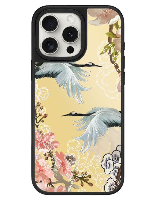 iPhone Mirror Grip - ภาพวาดสีน้ำมันนก