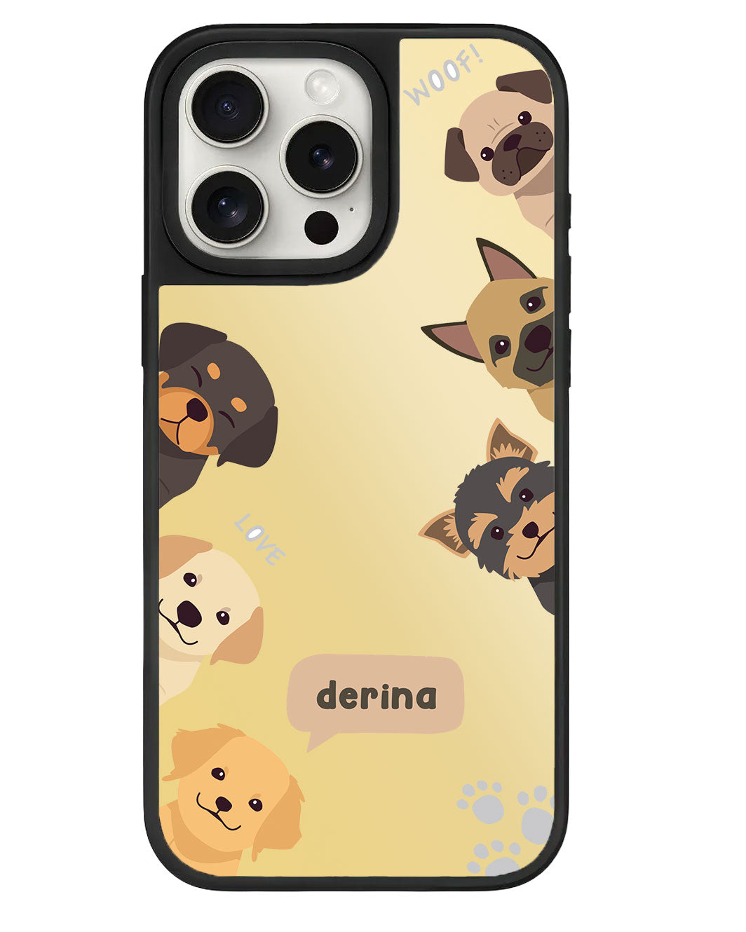 ที่จับกระจกสำหรับ iPhone - Ruff Family 1.0
