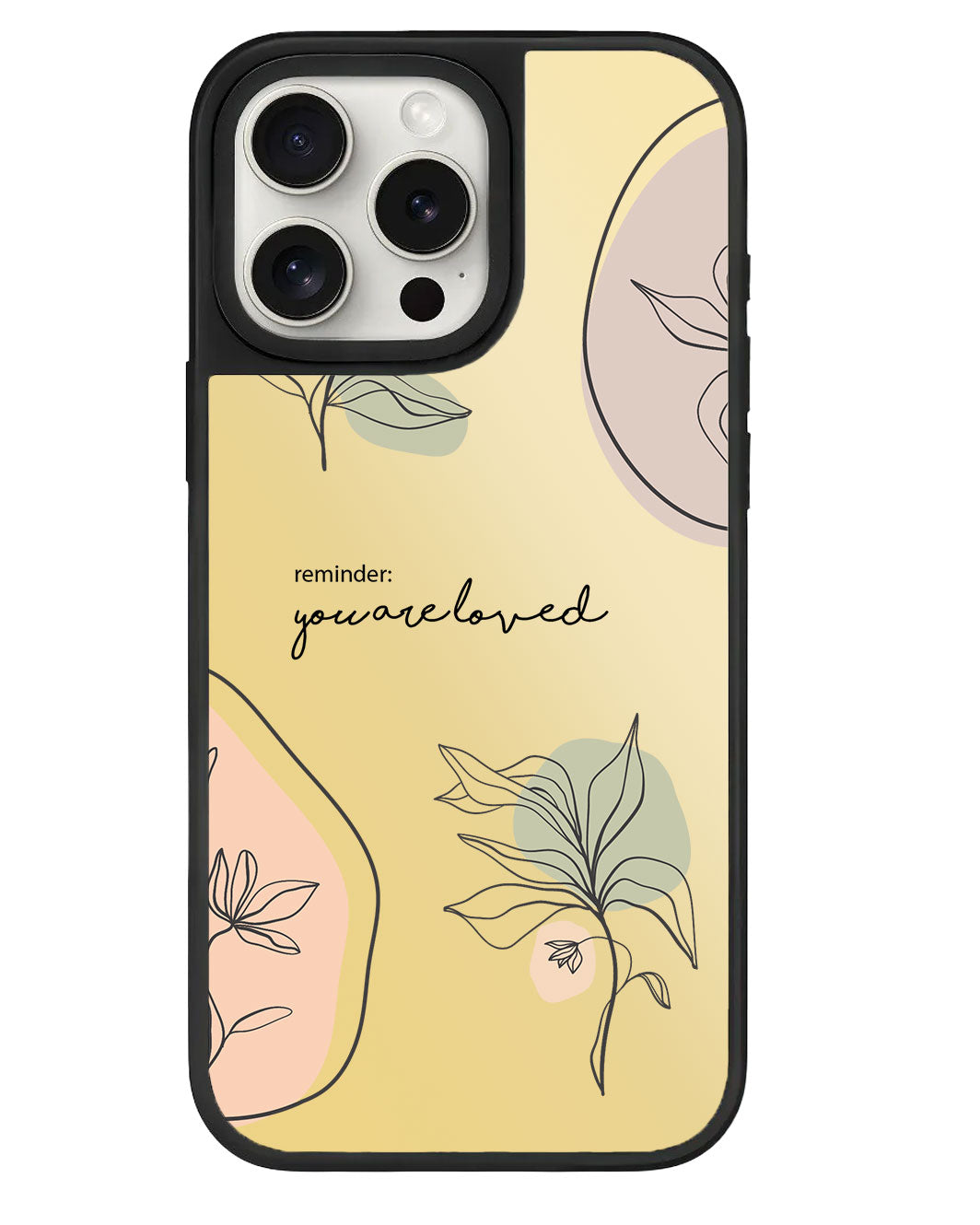 ที่จับกระจกไอโฟน - Sketchy Flower 1.0