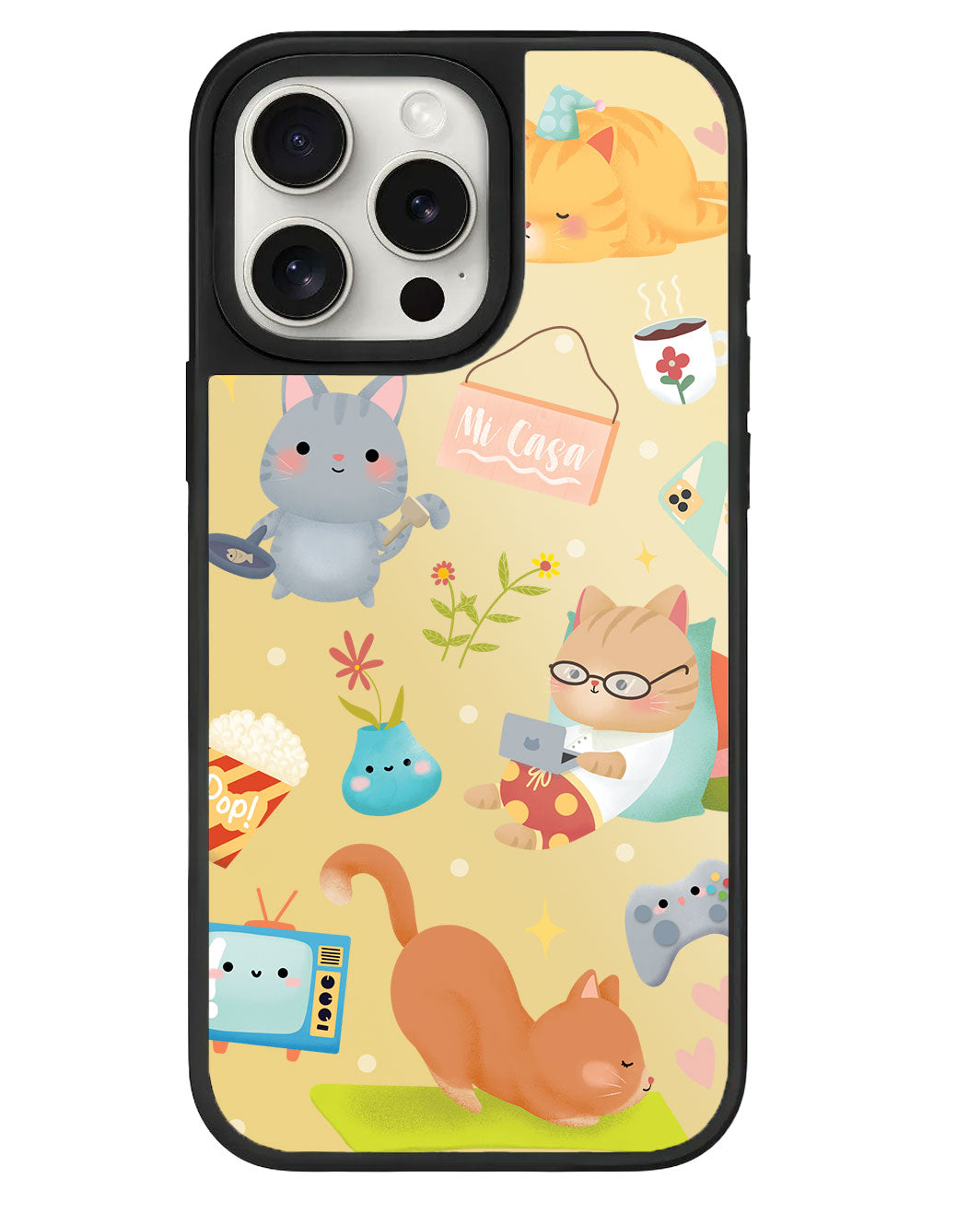 iPhone Mirror Grip - อยู่บ้านเถอะ
