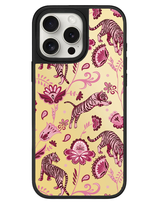 ที่จับกระจกสำหรับ iPhone - Tiger &amp; Floral 2.0