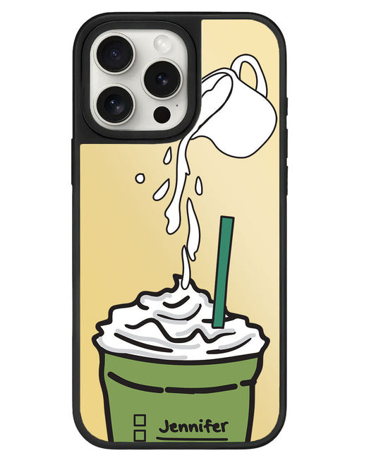 iPhone Mirror Grip - มัทฉะแฟรปเป้