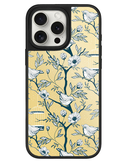 ที่จับกระจกสำหรับ iPhone - Lovebird Monochrome 1.0