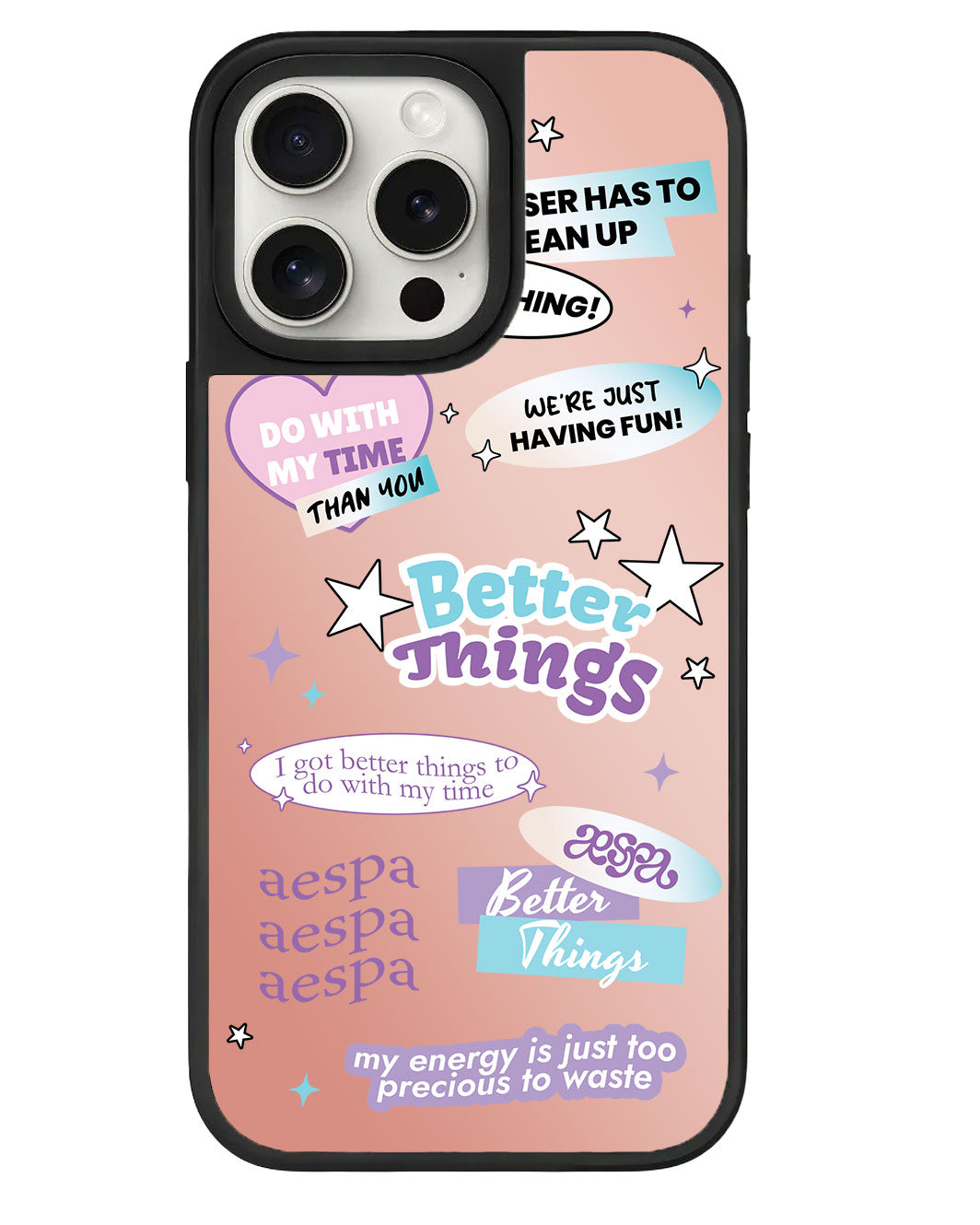 iPhone Mirror Grip - Aespa Better Things