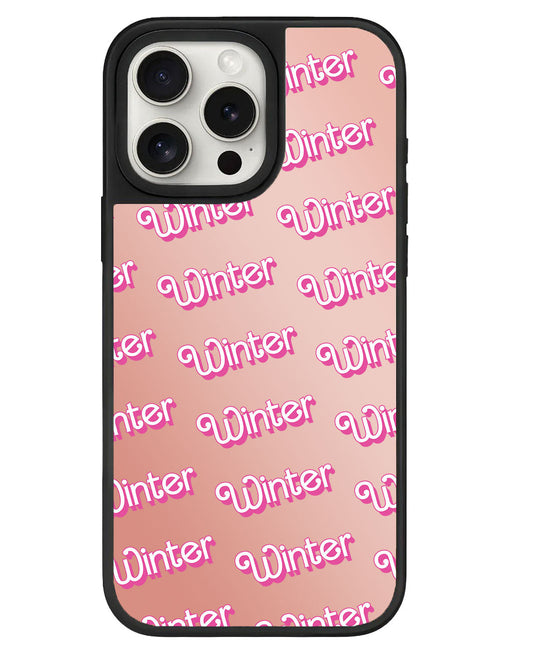 iPhone Mirror Grip - โมโนแกรมบาร์บี้