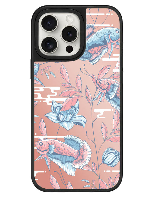ที่จับกระจกสำหรับ iPhone - Fish &amp; Floral 3.0
