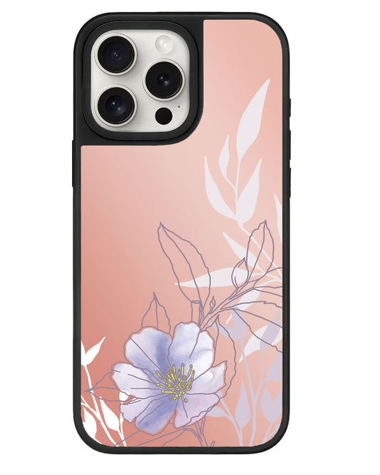 iPhone Mirror Grip - ลิลลี่สีม่วง