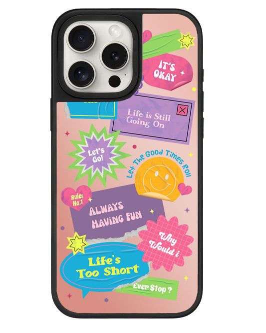 iPhone Mirror Grip - ชีวิตสั้นเกินไป