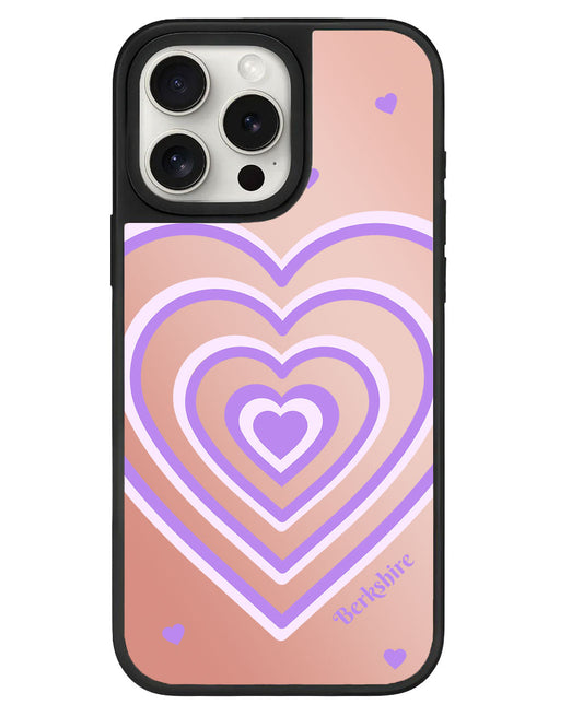 iPhone Mirror Grip - กระจกแห่งความรัก สีม่วง