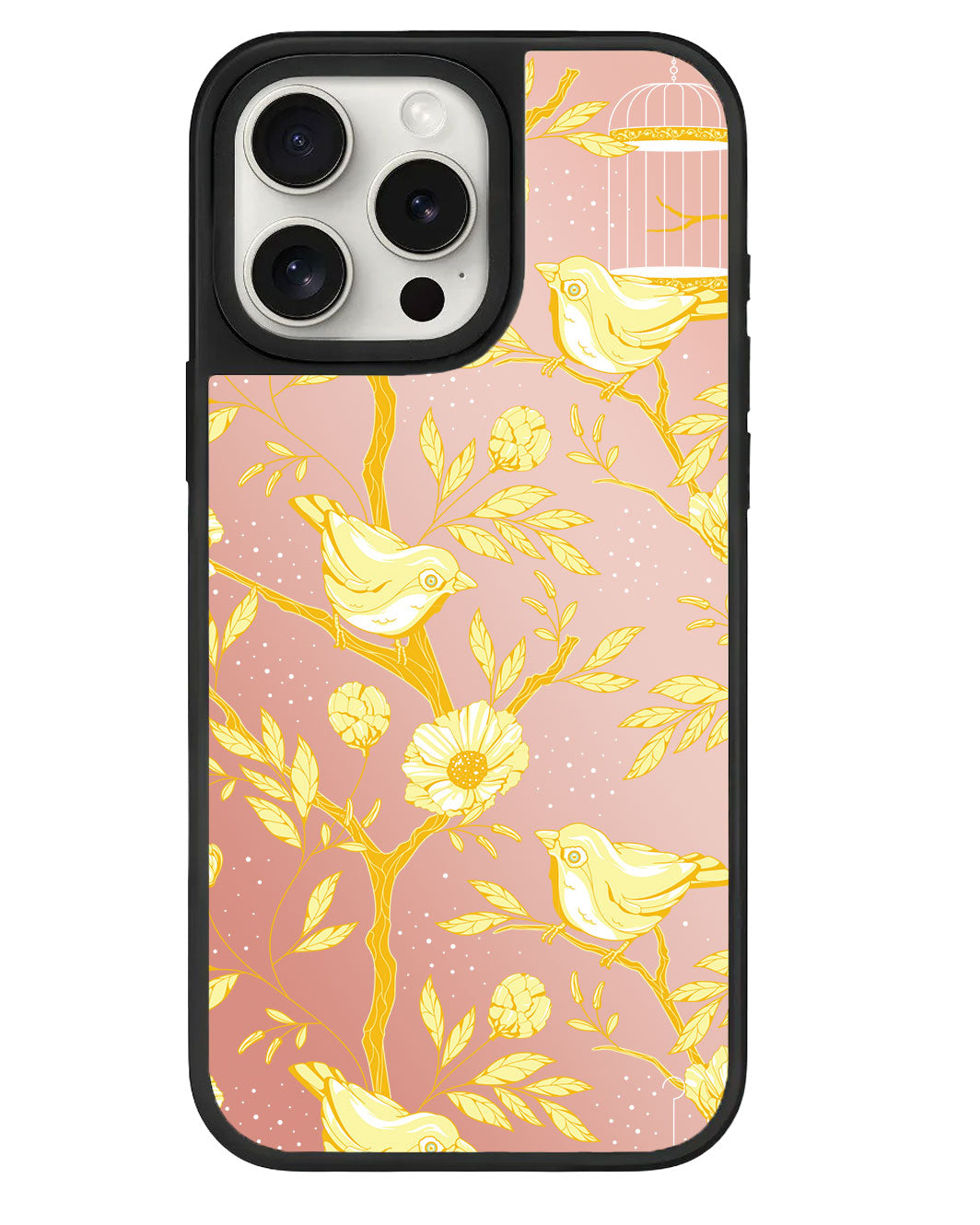 ที่จับกระจกสำหรับ iPhone - Lovebird Monochrome 2.0