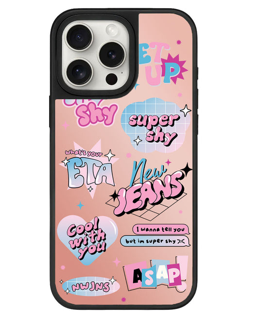 iPhone Mirror Grip - กางเกงยีนส์ใหม่ Super Shy