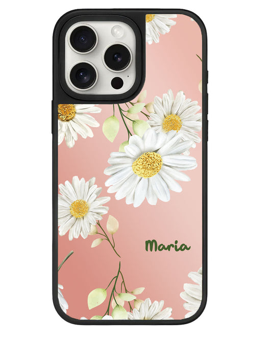 iPhone Mirror Grip - ดอกเบญจมาศเดือนตุลาคม