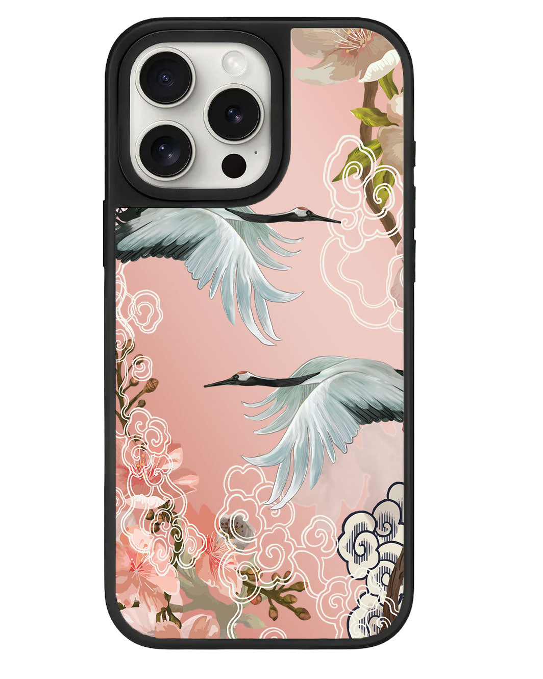 iPhone Mirror Grip - ภาพวาดสีน้ำมันนก