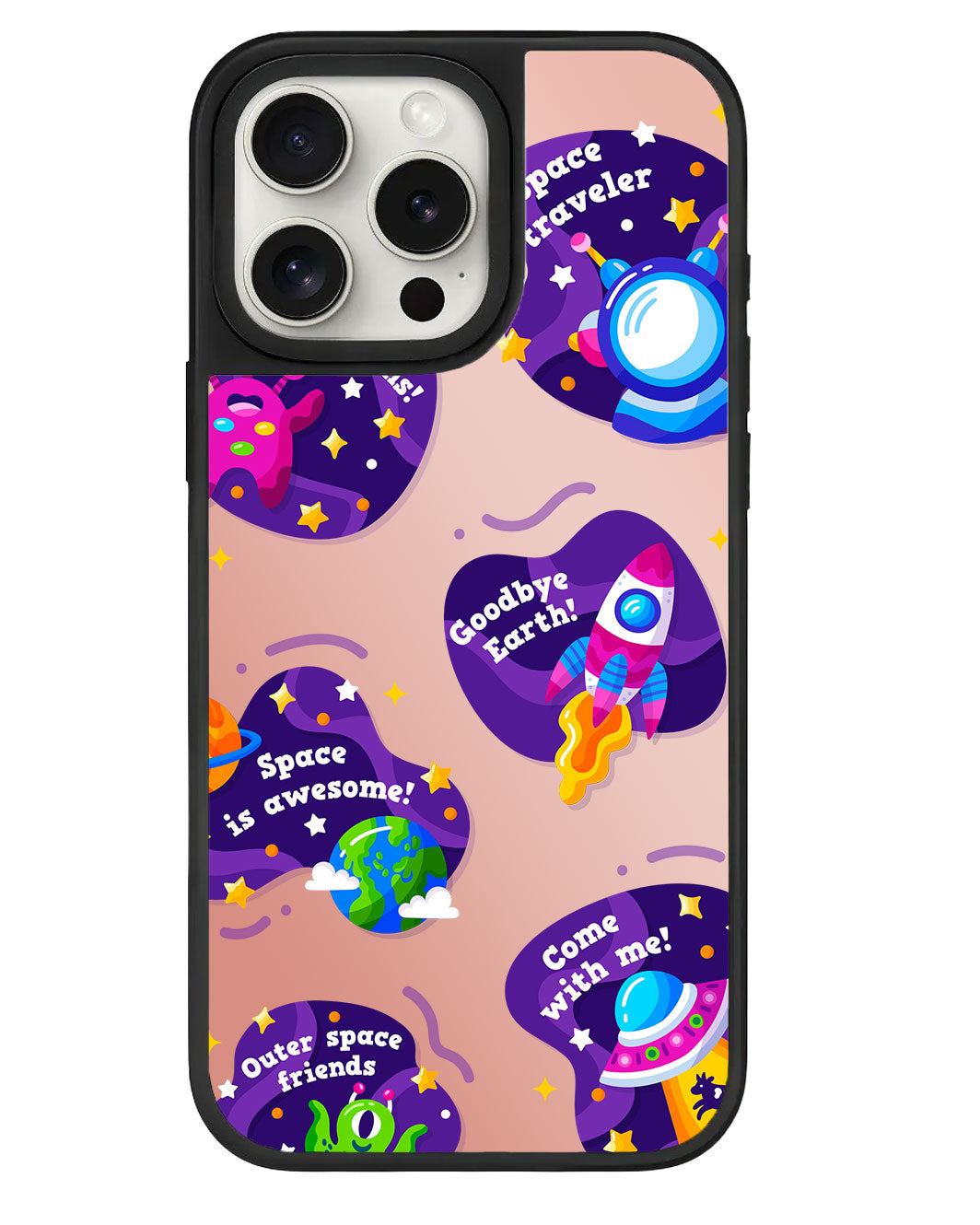 iPhone Mirror Grip - นักเดินทางในอวกาศ