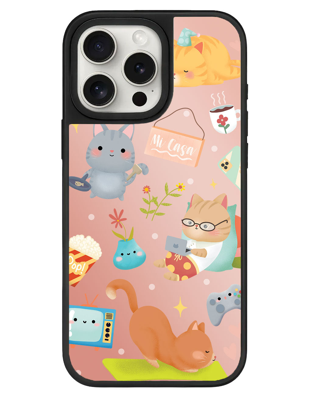 iPhone Mirror Grip - อยู่บ้านเถอะ