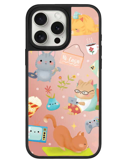 iPhone Mirror Grip - อยู่บ้านเถอะ