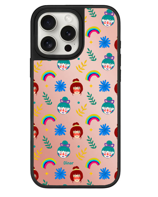 iPhone Mirror Grip - สาวไร้เงื่อนไข