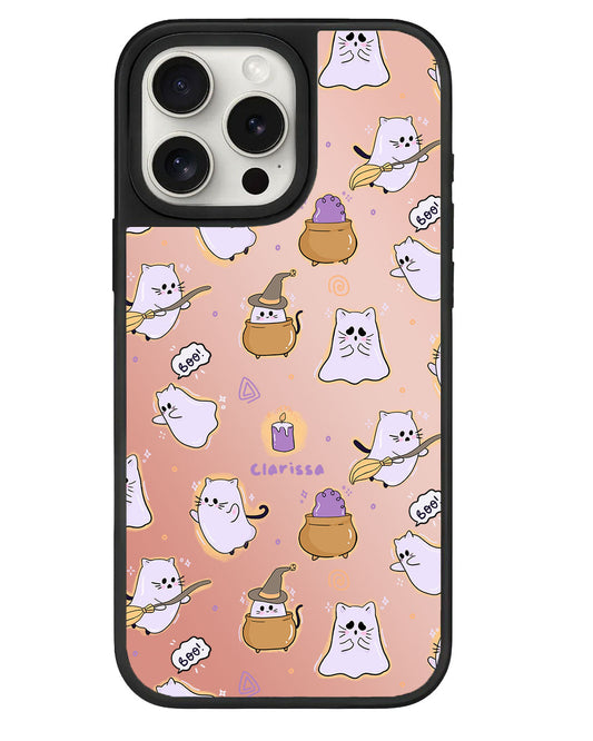 iPhone Mirror Grip - แมวจอมสยอง