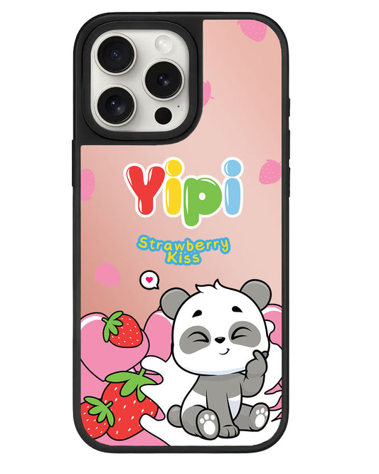 iPhone Mirror Grip - ยิปิ สตรอว์เบอร์รี่ คิส