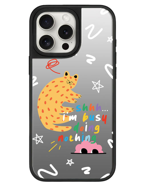 iPhone Mirror Grip - ยุ่งจนทำอะไรไม่ถูก