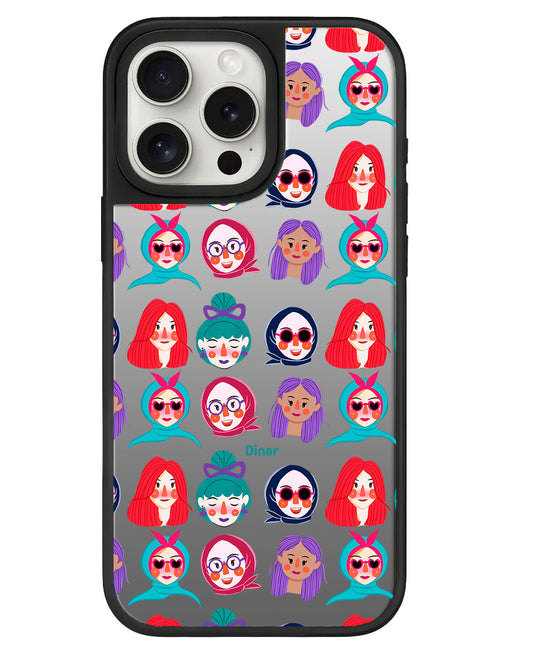 iPhone Mirror Grip - ใบหน้าหวานๆ สุดน่ารัก