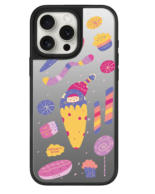 iPhone Mirror Grip - ขนมหวาน Doodle