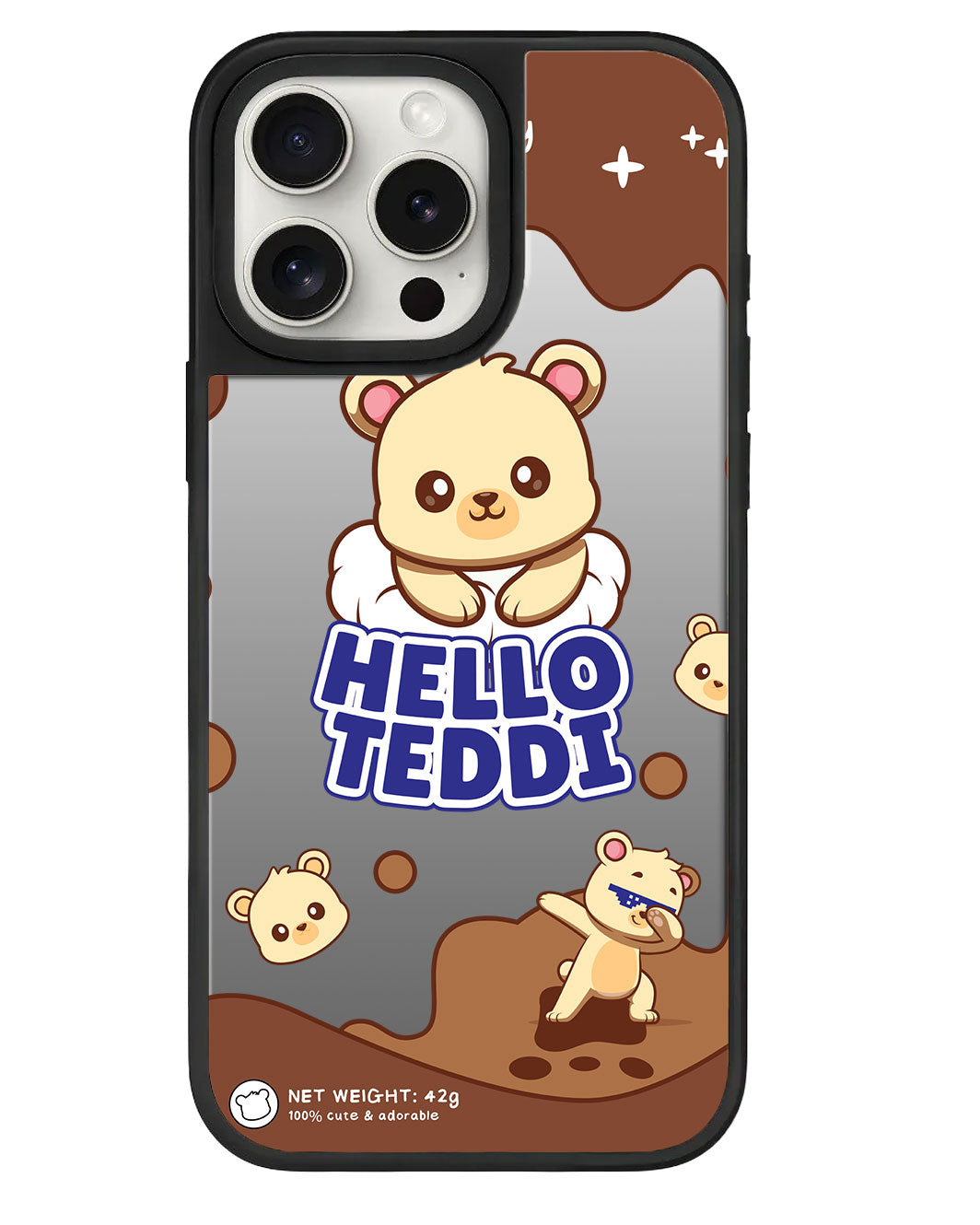 iPhone Mirror Grip - Hello Teddy 1.0
