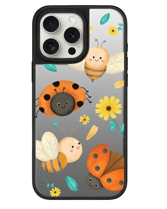 iPhone Mirror Grip - เลดี้บั๊กและผึ้ง