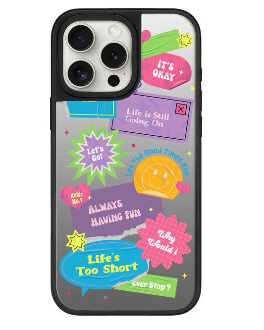 iPhone Mirror Grip - ชีวิตสั้นเกินไป