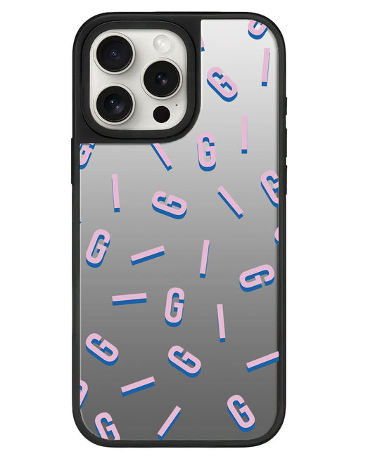 ที่จับกระจกสำหรับ iPhone - CUSTOM MONOGRAM 1.0 Cotton Candy