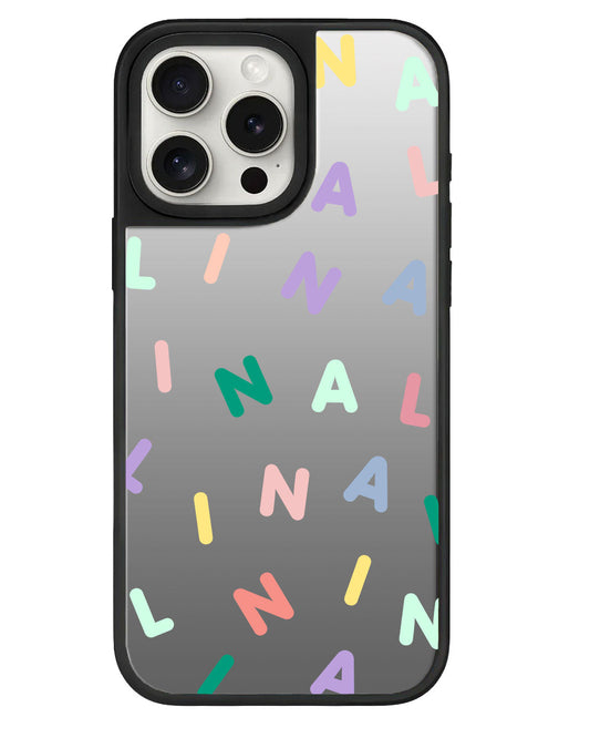 iPhone Mirror Grip - CUSTOM MONOGRAM 2.0 สีรุ้ง