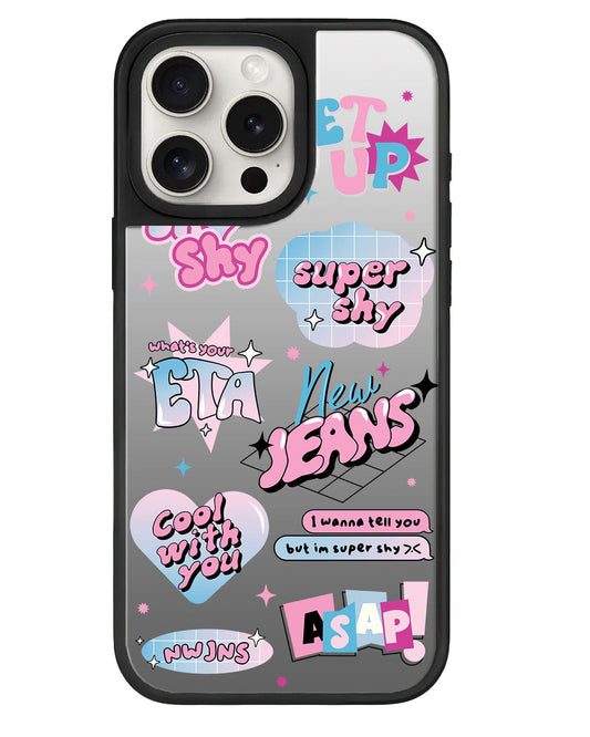 iPhone Mirror Grip - กางเกงยีนส์ใหม่ Super Shy
