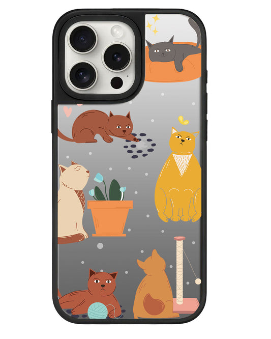 กระจกกันรอยสำหรับ iPhone - Playful Cat 1.0