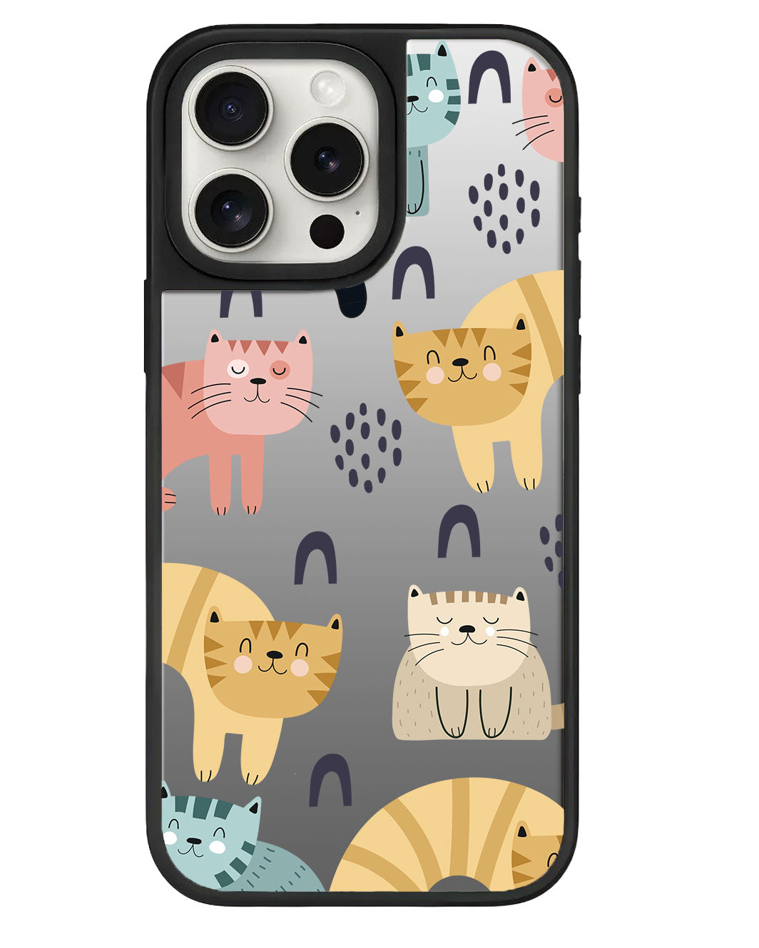 ที่จับกระจกไอโฟน - Rainbow Meow 1.0