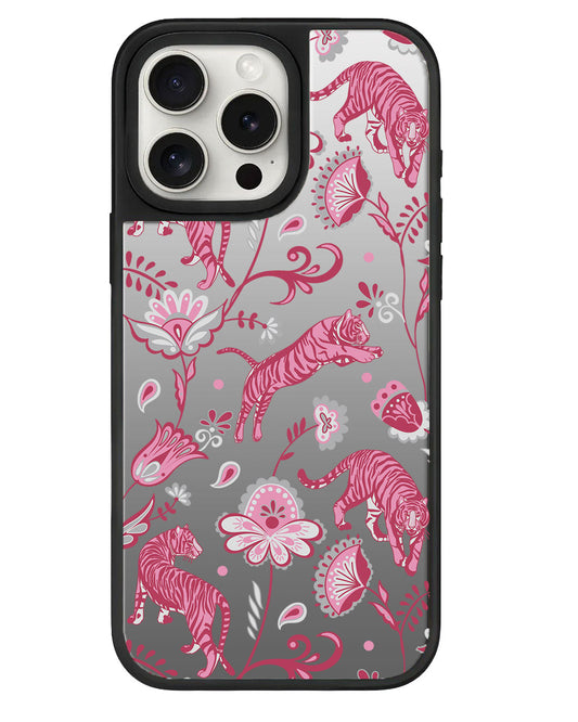 ที่จับกระจกสำหรับ iPhone - Tiger &amp; Floral 7.0