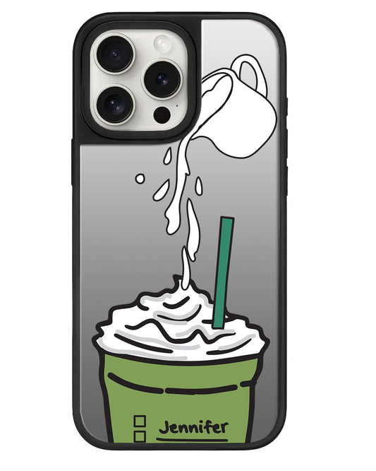 iPhone Mirror Grip - มัทฉะแฟรปเป้