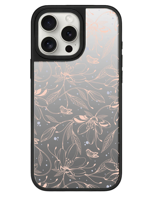 iPhone Mirror Grip - ดอกไม้และผีเสื้อร่างเล็ก 1.0