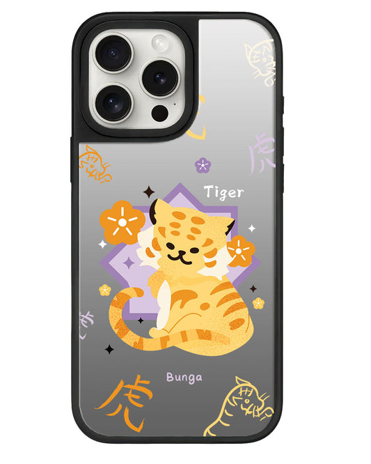 iPhone Mirror Grip - เสือ (นักษัตรจีน / ชิโอ)