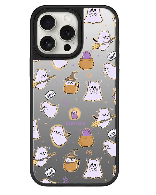 iPhone Mirror Grip - แมวจอมสยอง