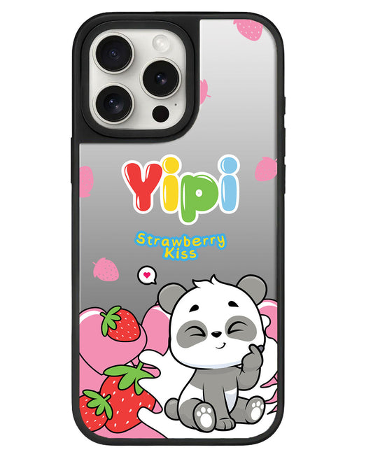 iPhone Mirror Grip - ยิปิ สตรอว์เบอร์รี่ คิส