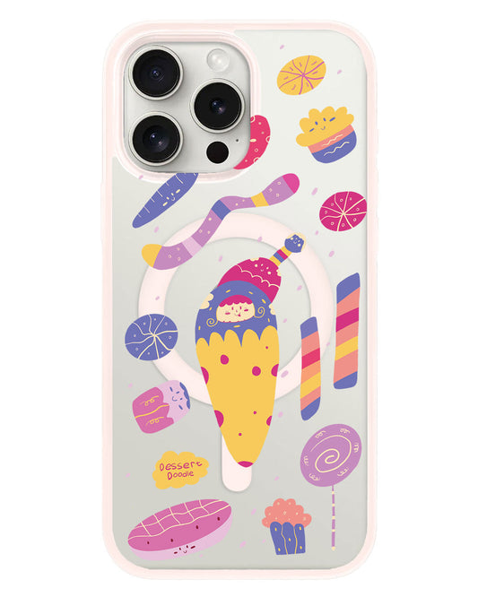 iPhone Rearguard Hybrid - ขนมหวาน Doodle