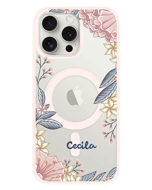 iPhone Rearguard Hybrid - Pink Floral