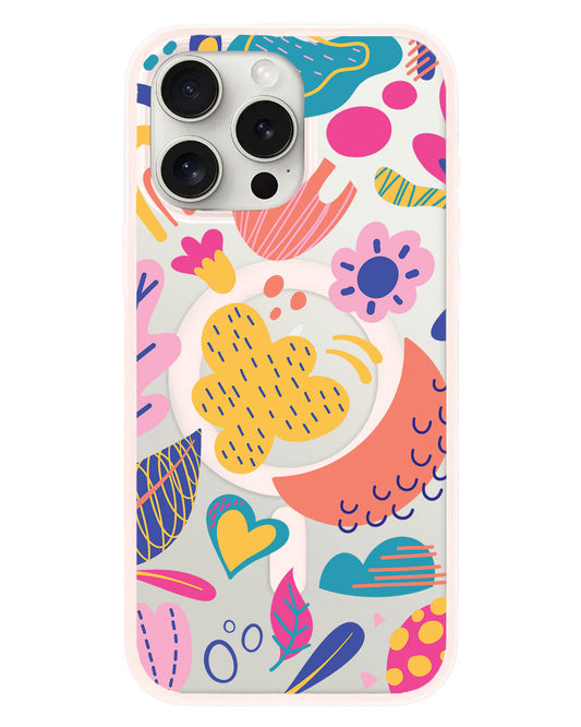 iPhone Rearguard Hybrid - ลายดอกไม้