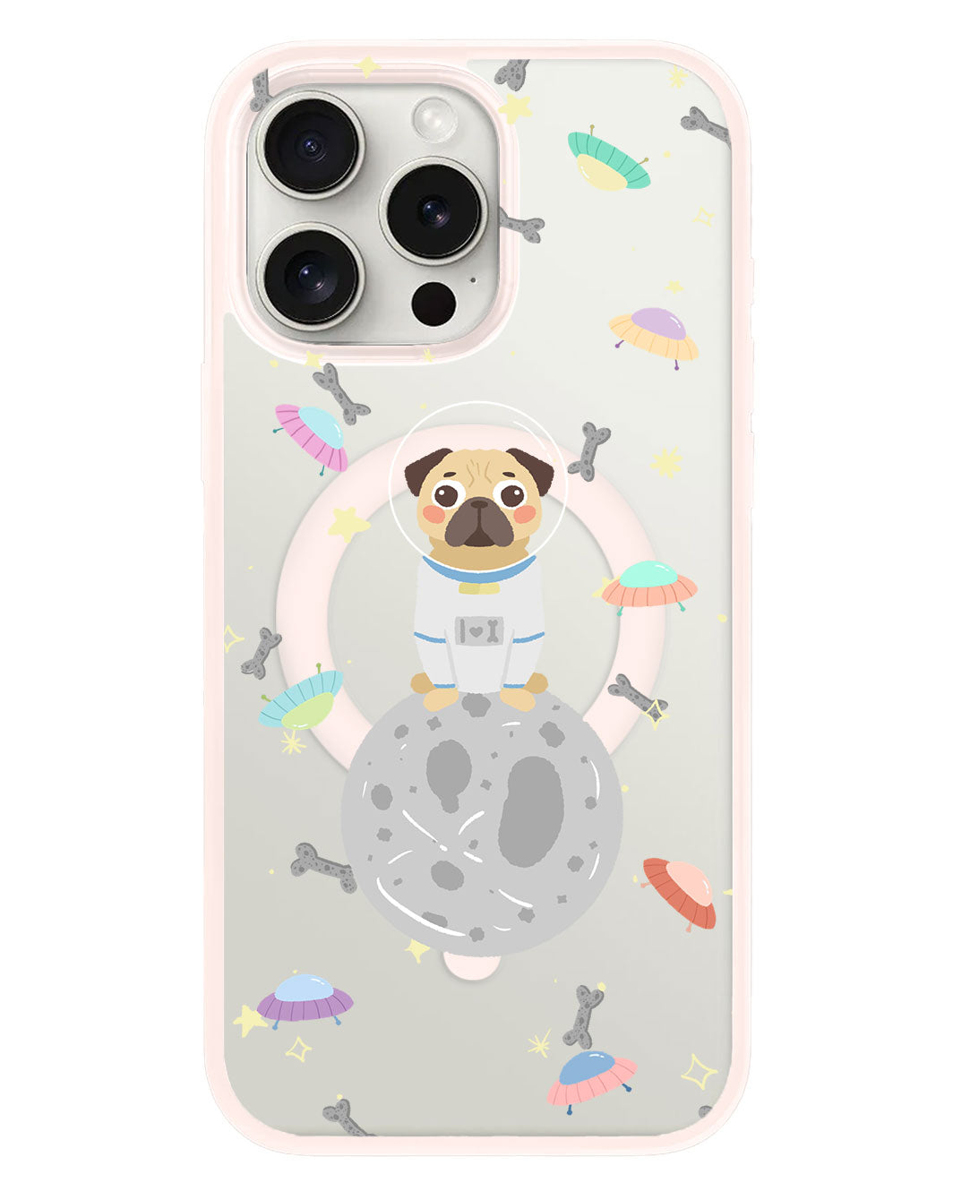 iPhone Rearguard Hybrid - Pugstronaut