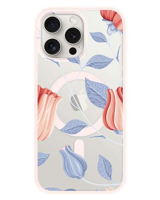 iPhone Rearguard Hybrid - สีแดงทิวลิป