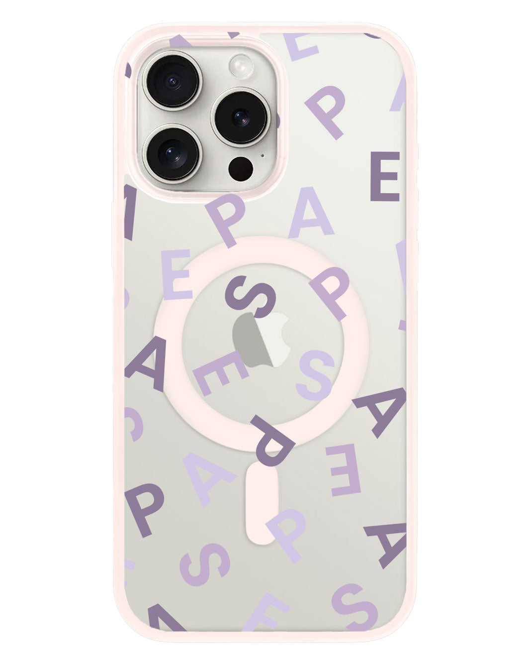 واقي خلفي هجين لهاتف iPhone - Aespa Monogram